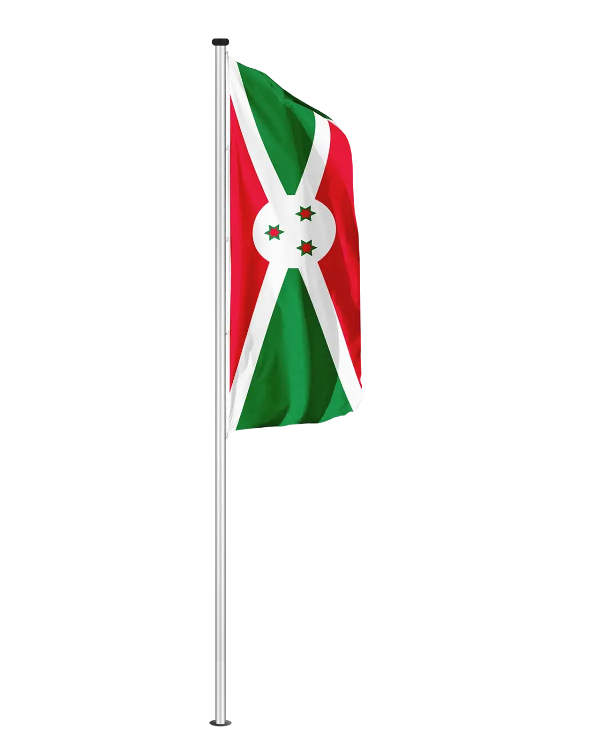 Burundi Hochformatfahne