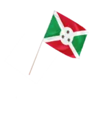 Burundi Kleinflagge