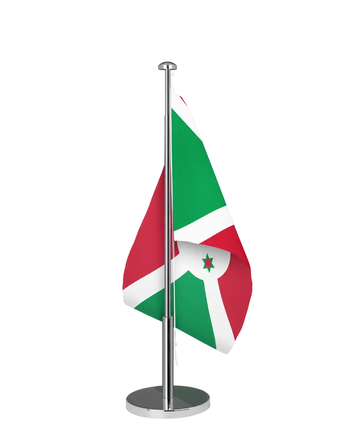 Burundi Tischfahne