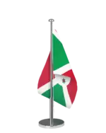 Burundi Tischfahne