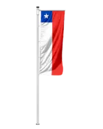 Chile Auslegerfahne