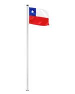 Chile Hissfahne