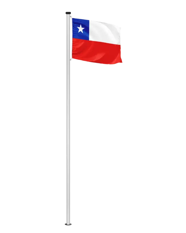 Chile Hissfahne