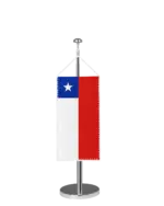 Chile Tischbannerfahne