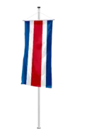 Costa Rica Bannerfahne