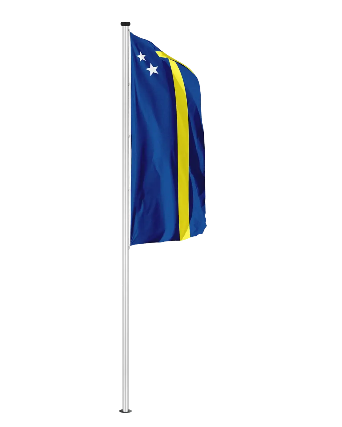 Curacao Hochformatfahne