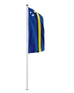 Curacao Hochformatfahne