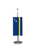Curacao Tischbannerfahne