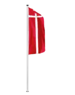Dänemark Hochformatfahne