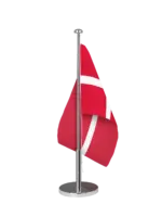 Dänemark Tischfahne