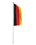 Deutschland Hochformatfahne