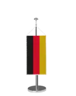 Deutschland Tischbannerfahne