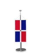 Dom. Rep. Tischbannerfahne