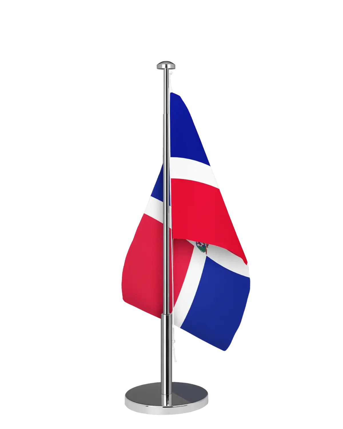 Dom. Rep. Tischfahne