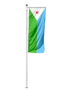 Dschibuti Auslegerfahne