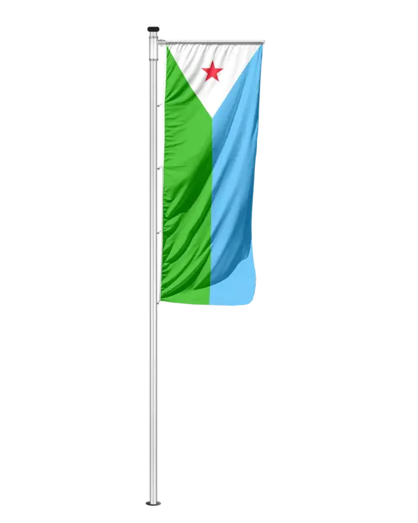 Dschibuti Auslegerfahne