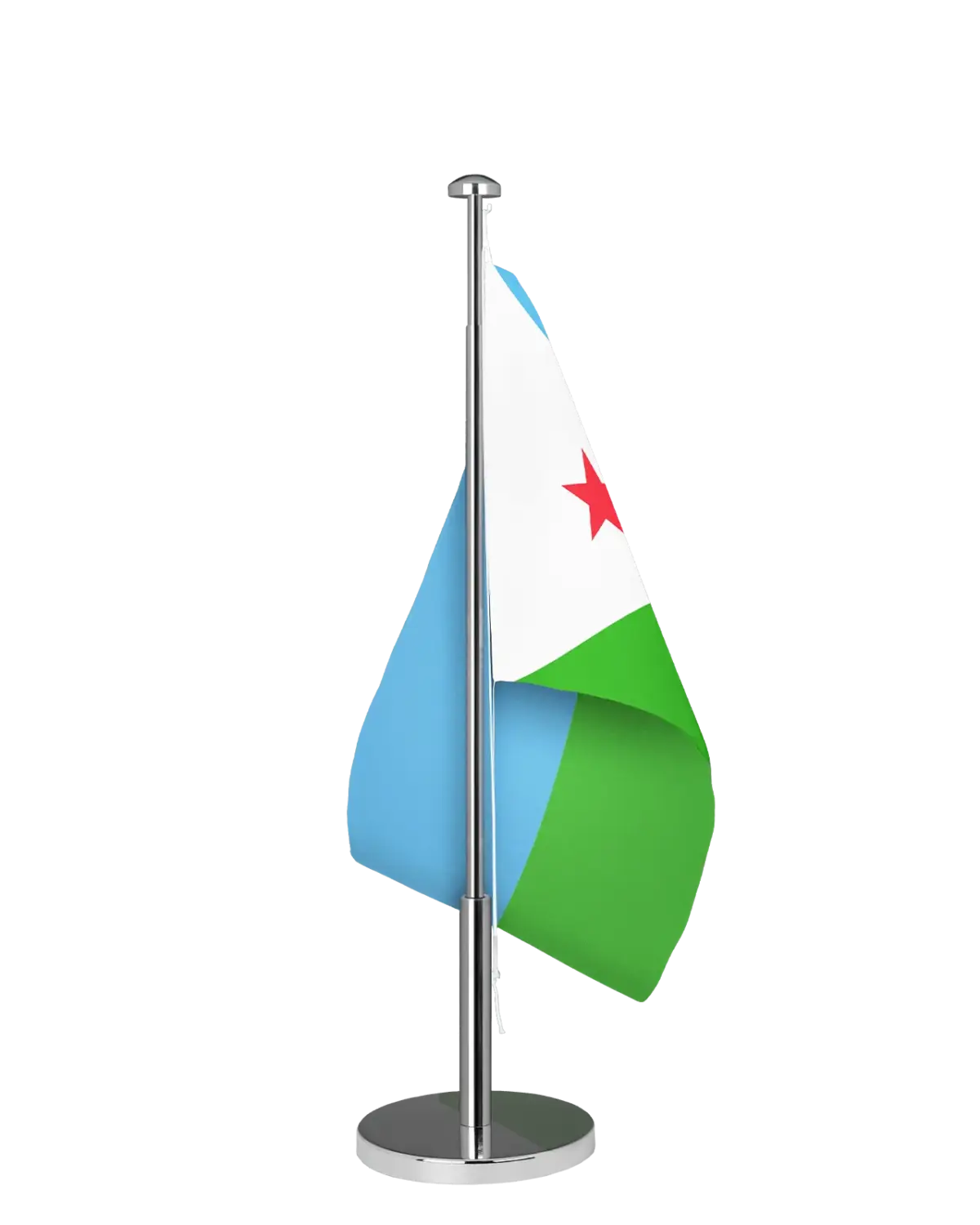 Dschibuti Tischfahne