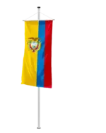 Ecuador Bannerfahne