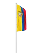 Ecuador Hochformatfahne