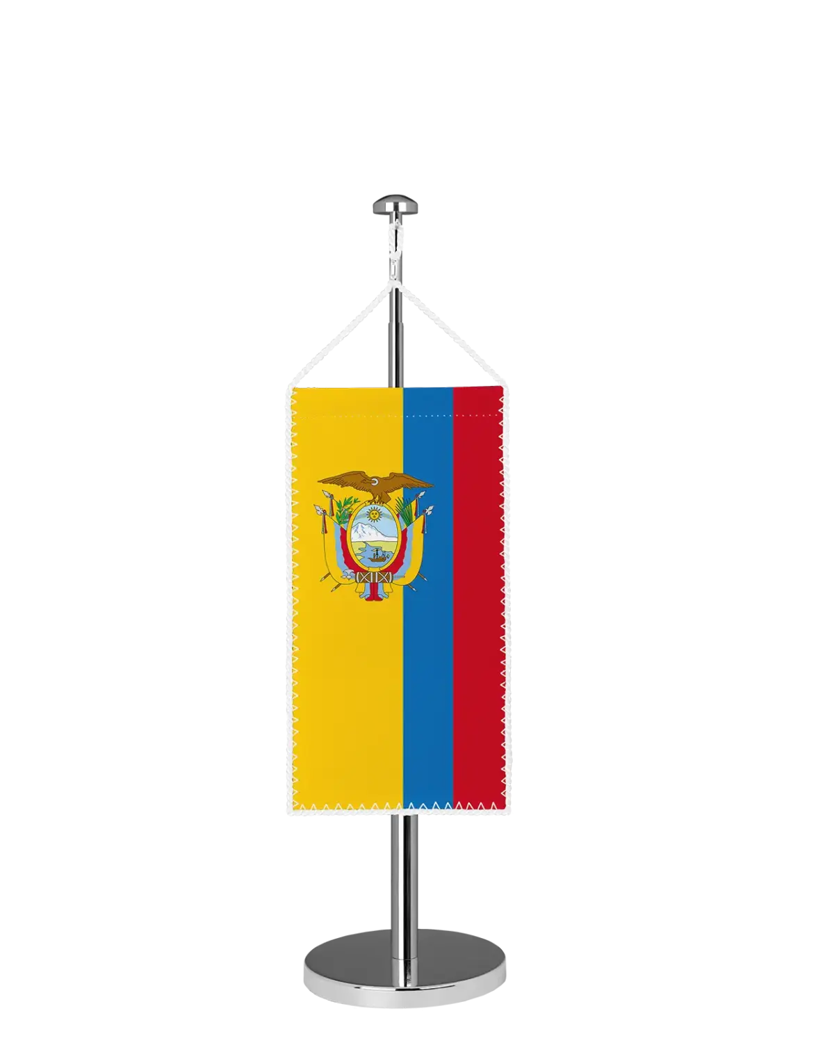 Ecuador Tischbannerfahne