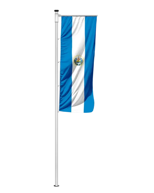 El Salvador Auslegerfahne