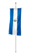 El Salvador Bannerfahne