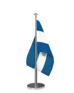 El Salvador Tischfahne