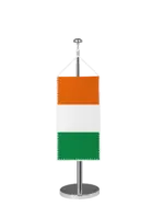 Elfenbeinküste Tischfahne