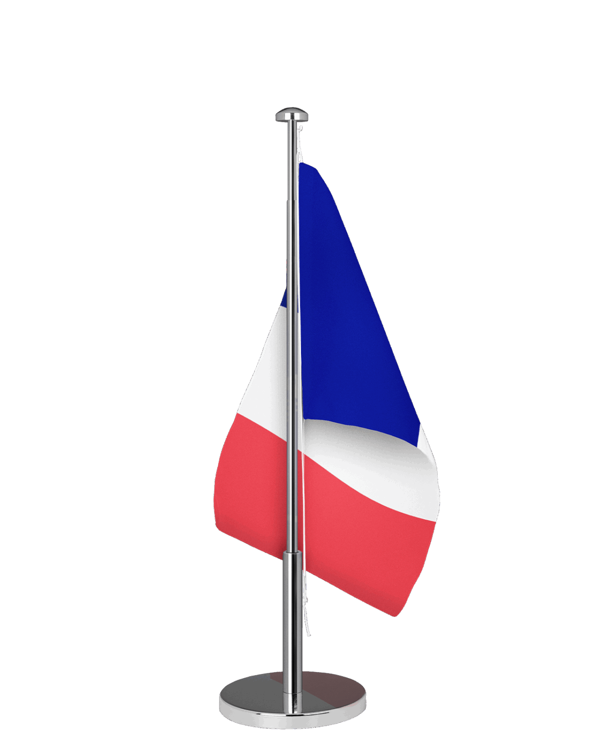 Frankreich Tischfahne