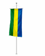 Gabun Bannerfahne