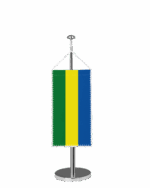 Gabun Tischbannerfahne