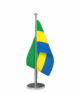 Gabun Tischfahne