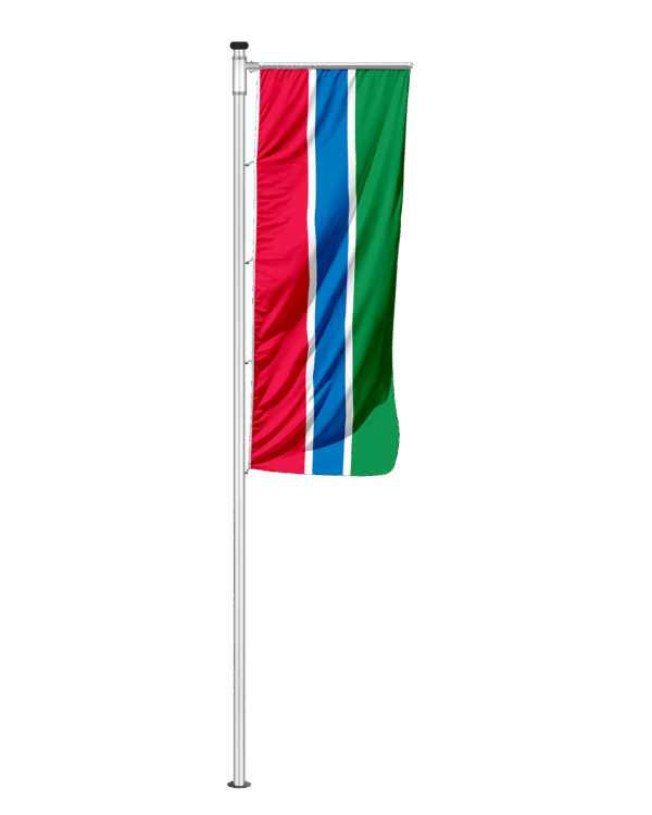 Gambia Auslegerfahne