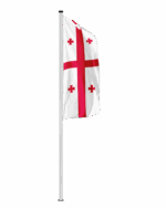 Georgien Hochformatfahne