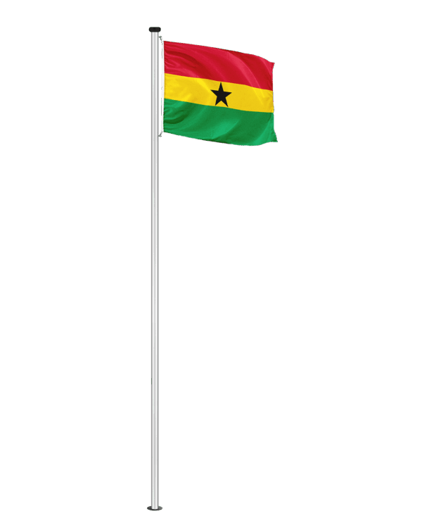 Ghana Hissfahne