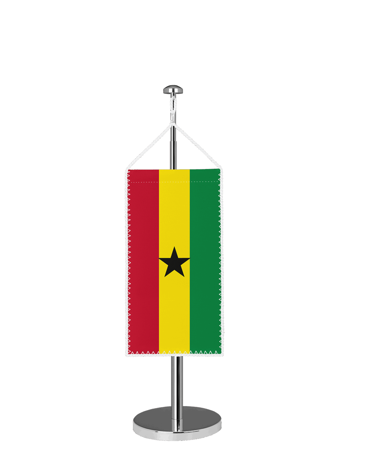Ghana Tischbannerfahne