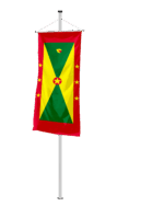 Grenada Bannerfahne