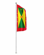 Grenada Hochformatfahne