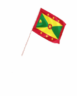 Grenada Kleinflagge