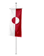 Grönland Bannerfahne