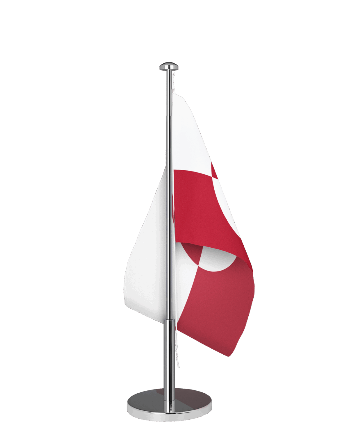 Grönland Tischfahne