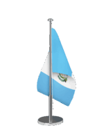 Guatemala Tischfahne