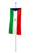 Guinea-Äquatorial Bannerfahne