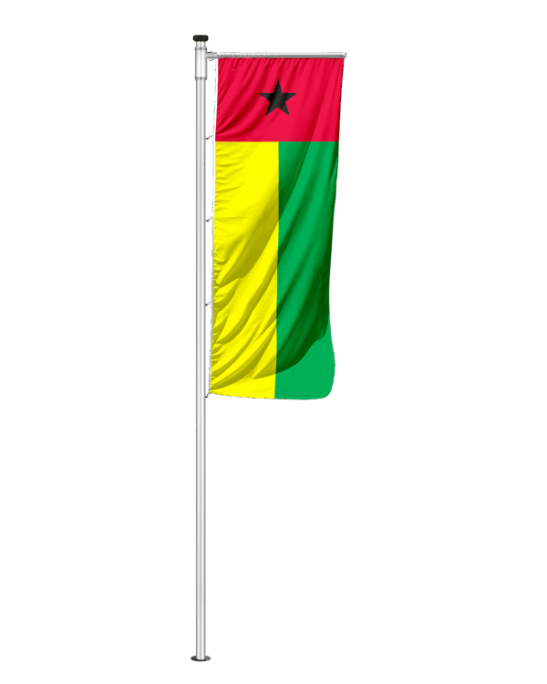 Guinea-Bissau Auslegerfahne