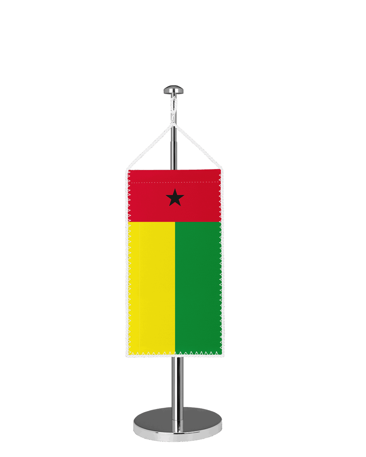 Guinea-Bissau Tischbannerfahne