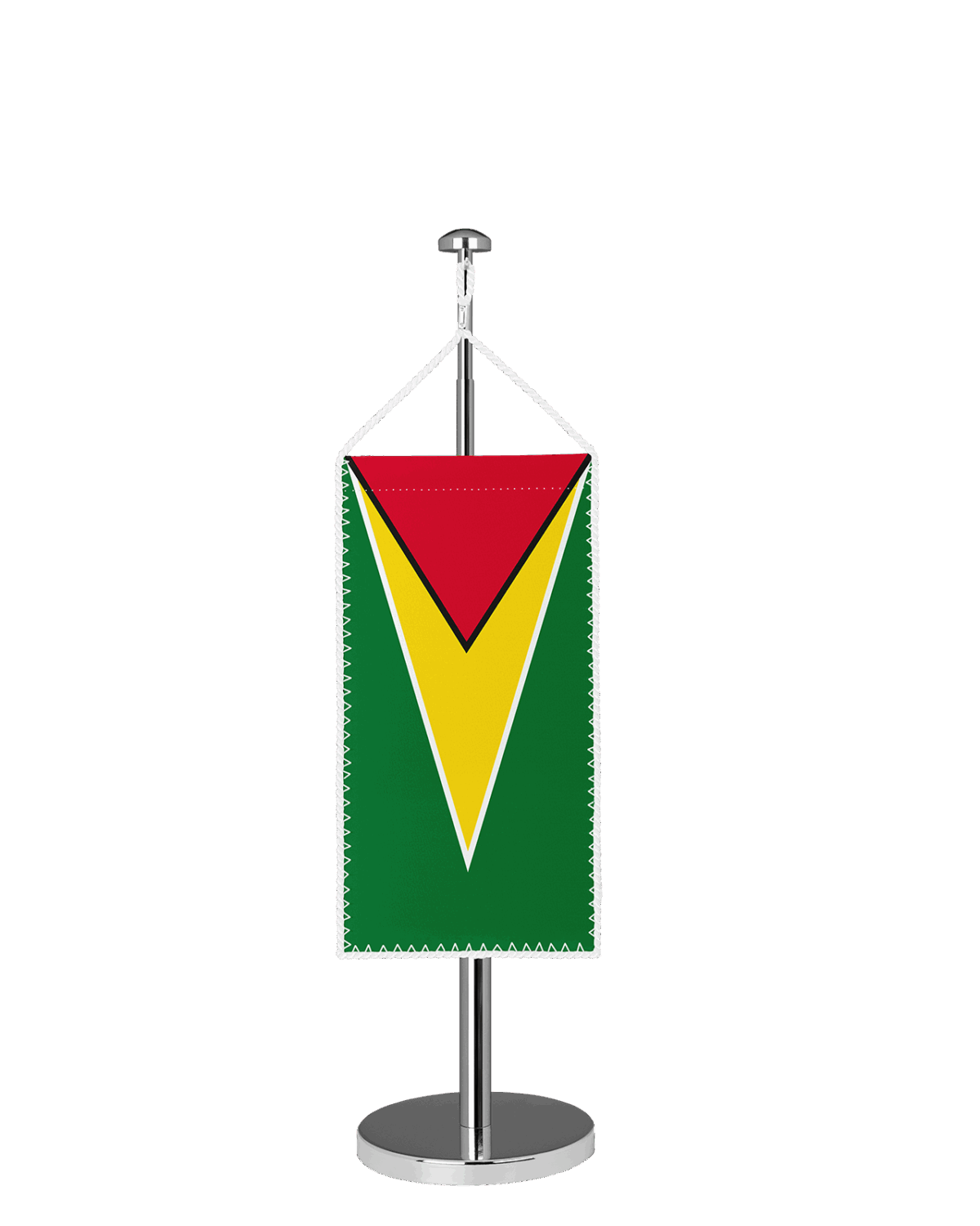 Guyana Tischbannerfahne