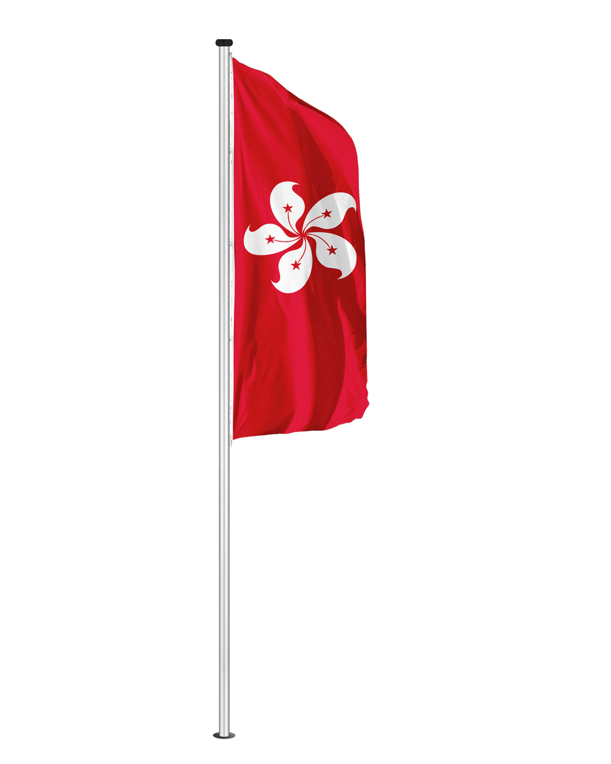 Hongkong Hochformatfahne