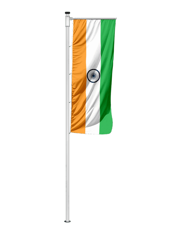 Indien Auslegerfahne