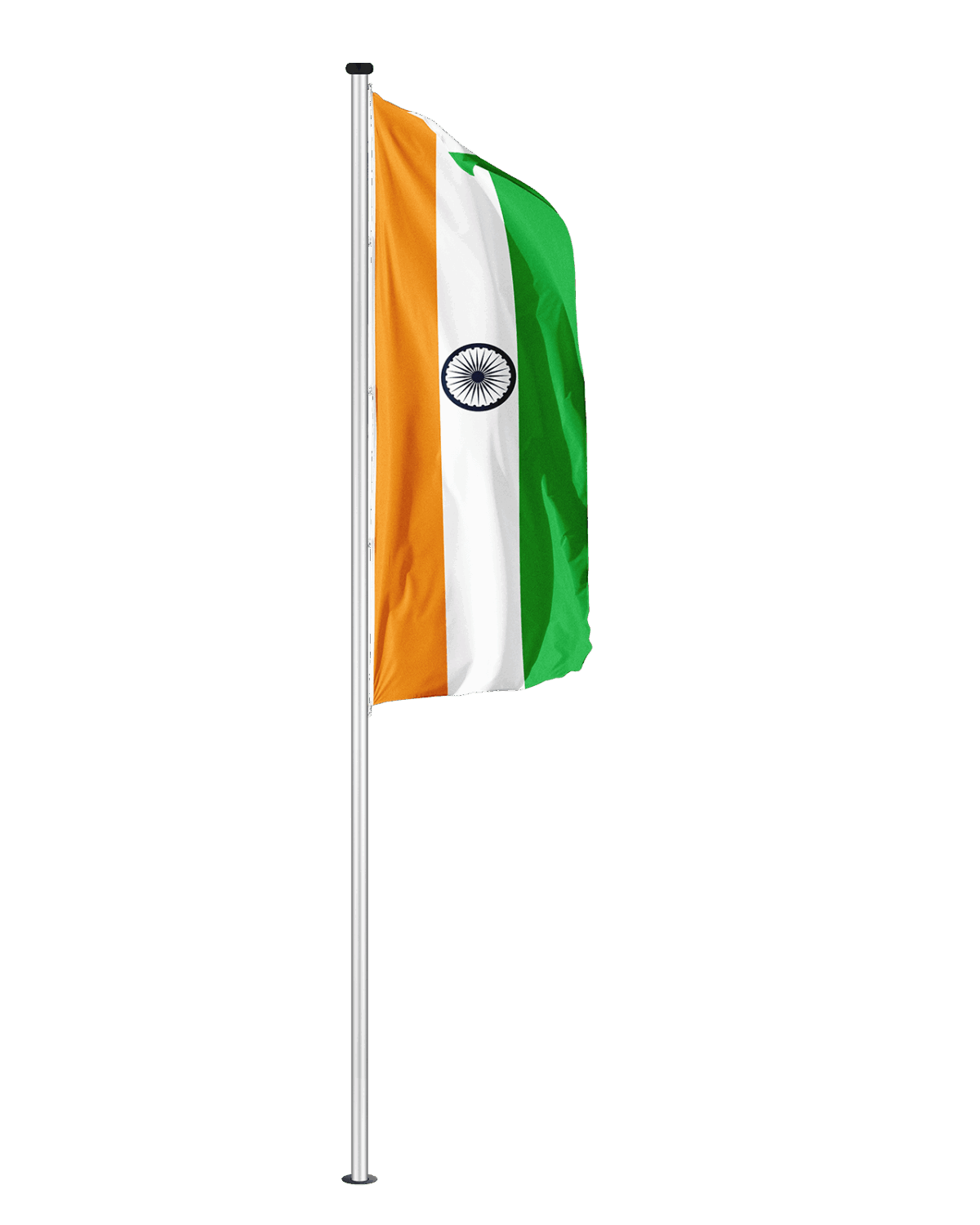 Indien Hochformatfahne