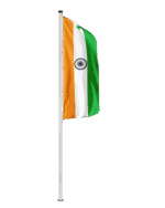 Indien Hochformatfahne